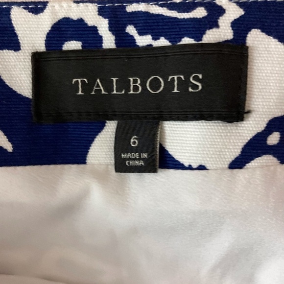 Talbots Pencil Skirt with Lace Trim - Picture 5 of 6